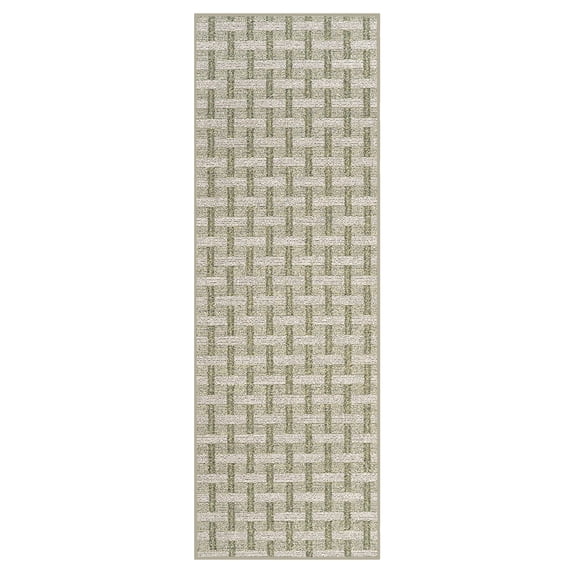 Furnishmyplace Union Indoor/Outdoor Commercial Color Rug - Green, Area Rugs 3' x 46'