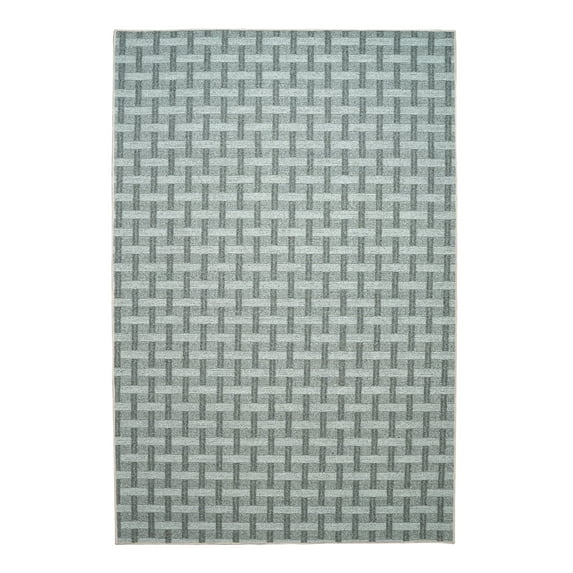 Furnishmyplace Union Indoor/Outdoor Commercial  Color Rug - Grey, Area Rugs 7' x 12'