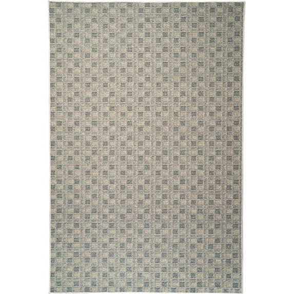 Furnish My Place Abstract Indoor/Outdoor Commercial Beige Color Rug, Pet-Friendly, Baby Nursery Mat, Home Décor Rug for Living Room, Playroom, Made in USA, 18" Round - Set of 3