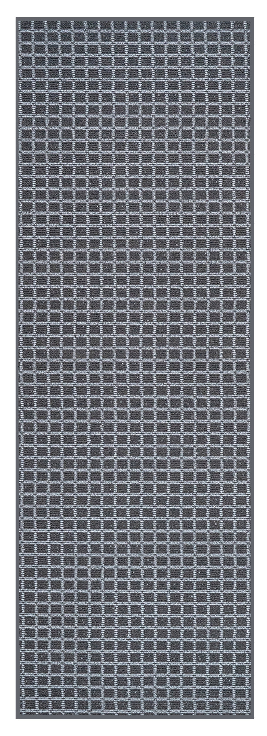 Furnish My Place Corner Indoor/Outdoor Commercial Color Rug - Black, 4 ...