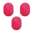 thumbnail image 1 of Furnish My Place Giraffe Girly Giraffe Area Rug, Animal Print Area Rug, Pet-Friendly Rug, Baby Nursery Mat, Indoor Area Rug, Perfect for Living Room, Playroom, 1.5' x 2.25' Oval - Set of 3, 1 of 5