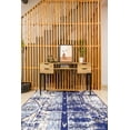 thumbnail image 1 of Furnish My Place Indoor Distressed Bohemian Moroccan Rug with Jute Backing - 2 ft. x 4 ft., Navy, Traditional, Area Rug for Living Room, Bedroom, Hallway, 1 of 7