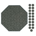 thumbnail image 1 of Furnish My Place Modern Indoor/Outdoor Commercial Green Rug, Modern Area Rug, Baby Nursery Mat, Pet-Friendly Carpet for Living Room, Playroom, Made in USA, 2' Octagon - Set of 20, 1 of 5