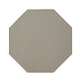 thumbnail image 1 of Furnish My Place Modern Indoor/Outdoor Commercial Solid Color Rug - Beige, 2' Octagon, Pet and Kids Friendly Rug. Made in USA, Area Rugs Great for Kids, Pets, Event, Wedding, 1 of 11
