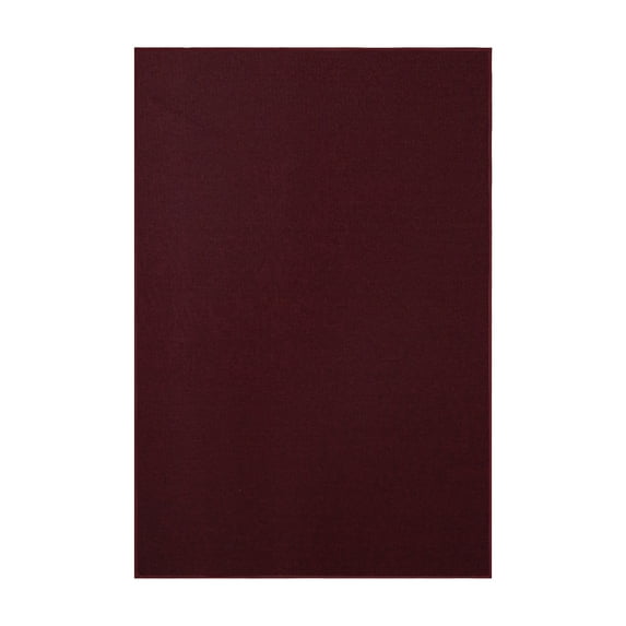 Furnish My Place Neyland Custom Rug - 3 ft. x 5 ft., Burgundy, Floor Area Rug for Patio, Garden, Hallway, Living Room