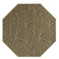 thumbnail image 1 of Furnish My Place Modern Indoor/Outdoor Commercial Solid Color Rug - Gray, 3' Octagon, Pet and Kids Friendly Rug. Made in USA, Area Rugs Great for Kids, Pets, Event, Wedding, 1 of 5