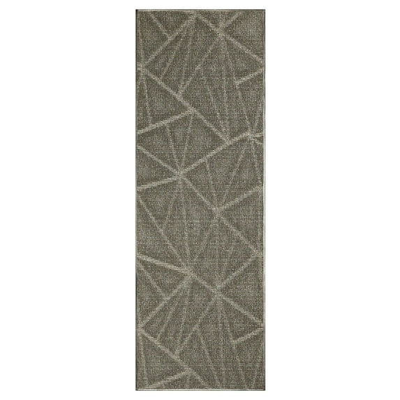 Furnish My Place Modern Indoor/Outdoor Commercial Solid Color Rug - Neutral, 2' x 24', Runner, Pet and Kids Friendly Rug. Made in USA, Area Rugs Great for Kids, Pets, Event, Wedding