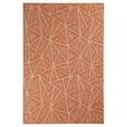 thumbnail image 1 of Furnish My Place Modern Indoor/Outdoor Commercial Solid Color Rug - Rust, 4' x 5', Pet and Kids Friendly Rug. Made in USA, Area Rugs Great for Kids, Pets, Event, Wedding, 1 of 5