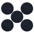thumbnail image 1 of Furnish My Place Modern Indoor/Outdoor Commercial Solid Navy Rug, Modern Area Rug, Baby Nursery Mat, Pet-Friendly Carpet for Living Room, Playroom, Made in USA, 18" Round - Set of 5, 1 of 6