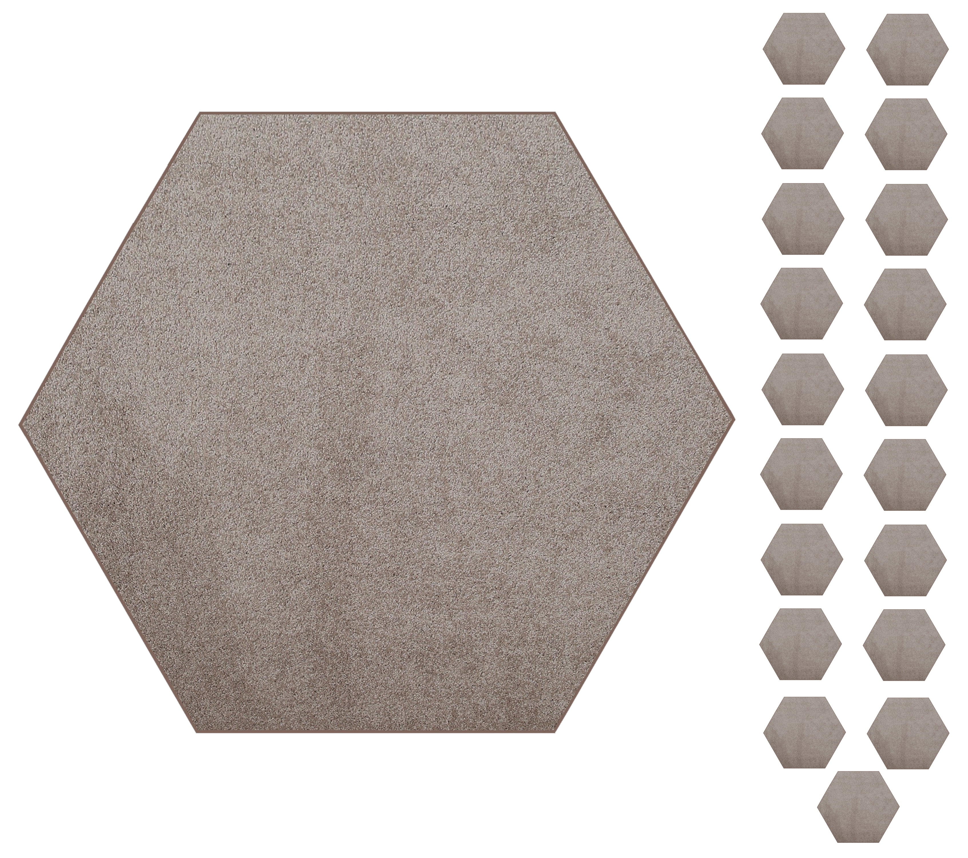Furnish My Place Modern Plush Solid Beige Color Rug - Pets and Kids ...
