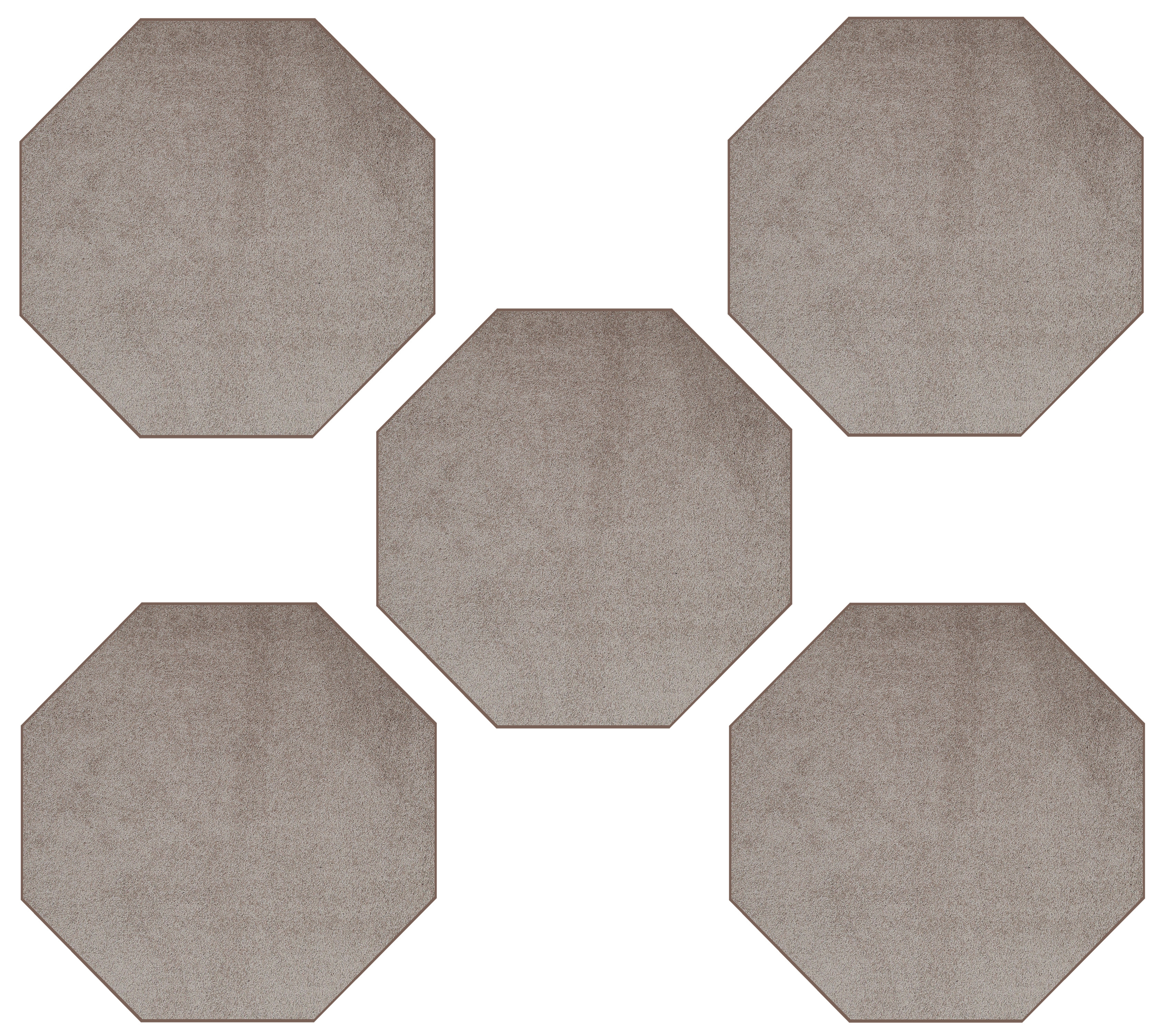 Furnish My Place Modern Plush Solid Beige Color Rug - Pets and Kids ...