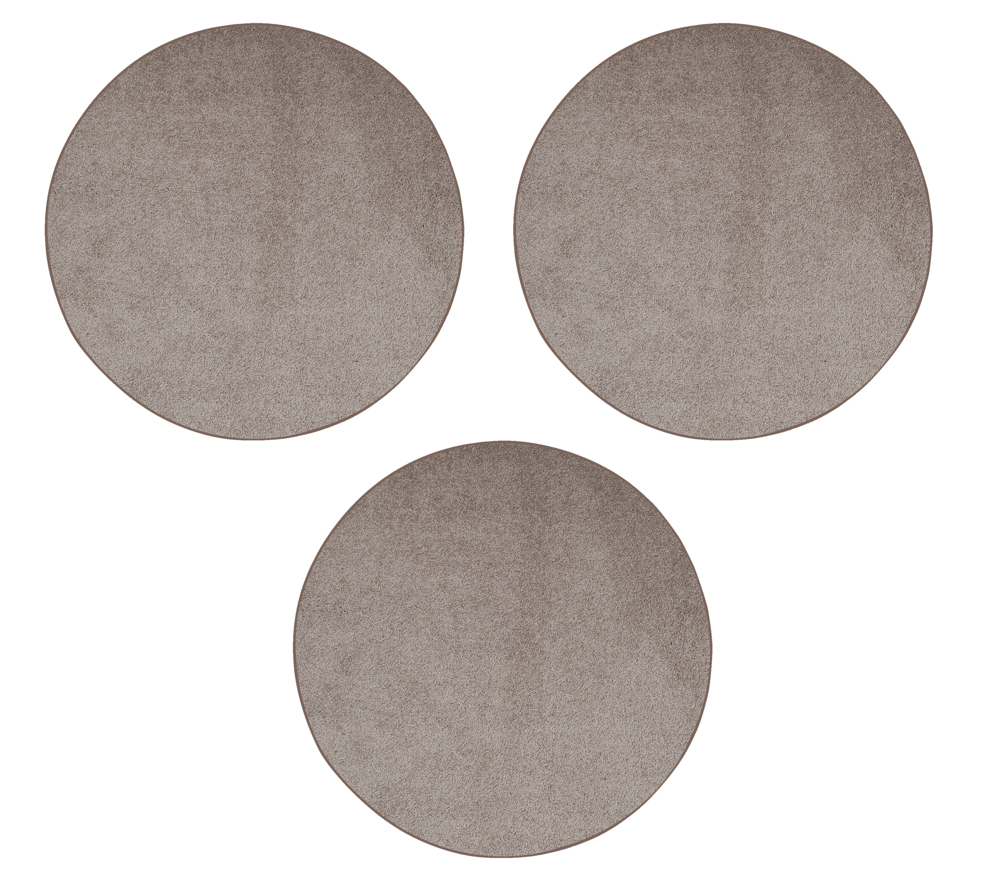 Furnish My Place Modern Plush Solid Beige Color Rug - Pets and Kids ...