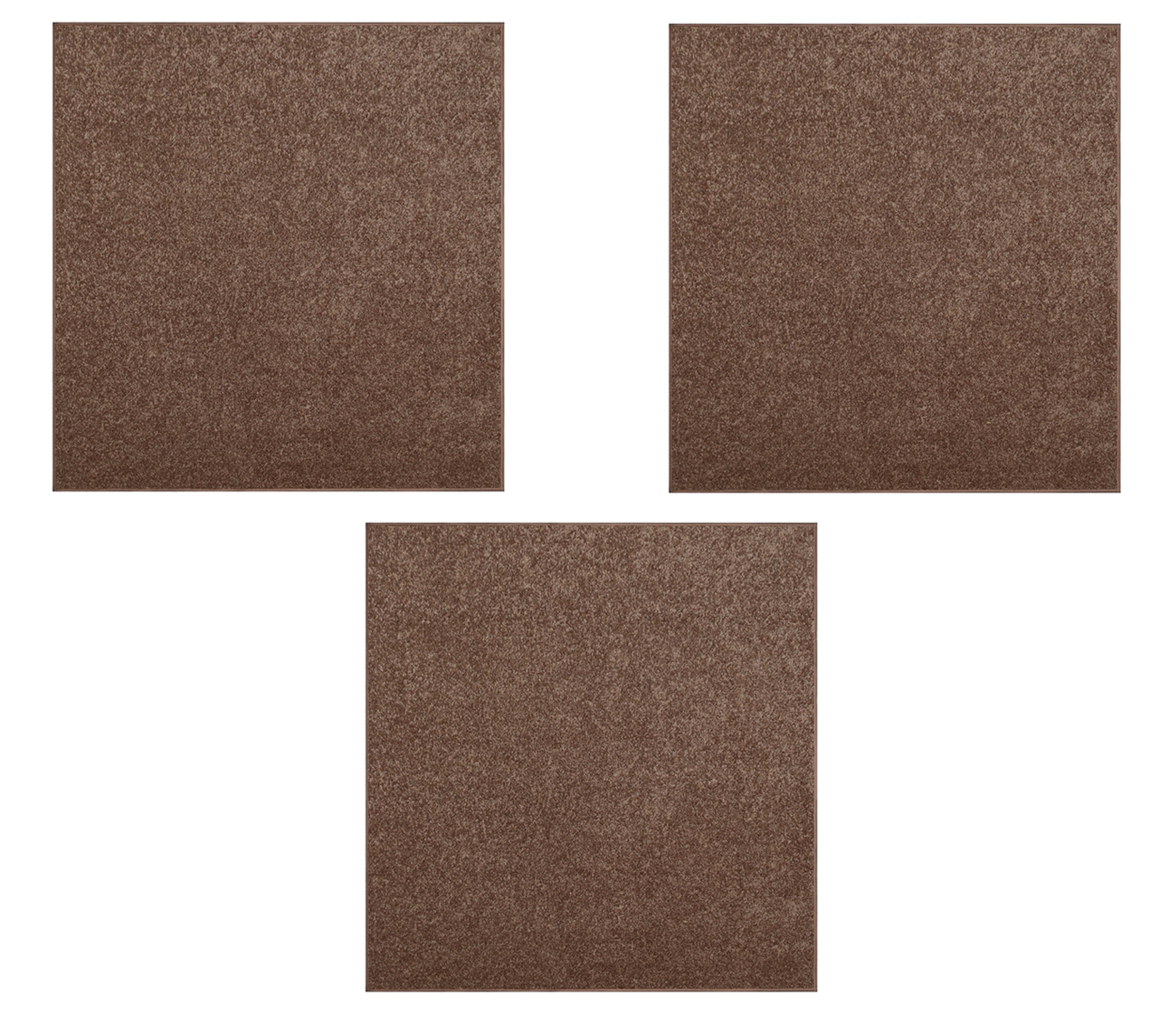 Brown Color Rug Furnish My Place Modern Plush Solid Brown Color Rug - Pets and Kids ...