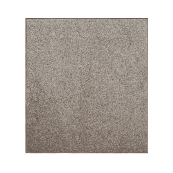 Furnish My Place Modern Plush Solid Color Rug - Beige, 10' x 10', Pet and Kids Friendly Rug. Made in USA, Square, Area Rugs Great for Kids, Pets, Event, Wedding