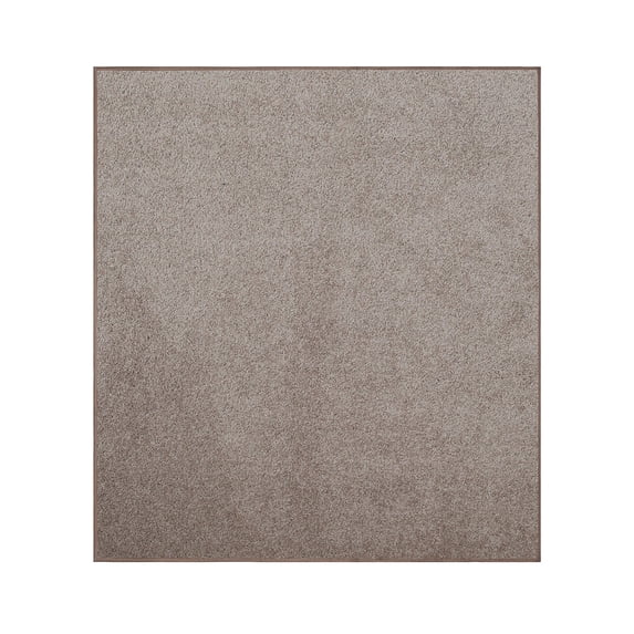 Furnish my Place Modern Plush Solid Color Rug - Beige, 12' x 12', Pet and Kids Friendly Rug. Made in USA, Square, Area Rugs Great for Kids, Pets, Event, Wedding