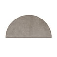 thumbnail image 1 of Furnish my Place Modern Plush Solid Color Rug - Beige, 24" x 48" Half Round, Pet and Kids Friendly Rug. Made in USA, Half Round, Area Rugs Great for Kids, Pets, Event, Wedding, 1 of 10