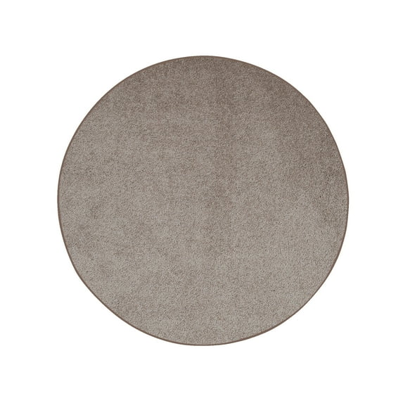 Furnish My Place DC Custom Rug - 5 ft. Round, Beige, Indoor Rug for Bedrooms, Hallways, Living Rooms