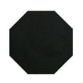 thumbnail image 1 of Furnish My Place DC Custom Rug - 7 ft. Octagon, Black, Indoor Rug for Bedrooms, Hallways, Living Rooms, 1 of 12