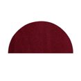 thumbnail image 1 of Furnish my Place Modern Plush Solid Color Rug - Burgundy, 33" x 66" Half Round, Pet and Kids Friendly Rug. Made in USA, Half Round, Area Rugs Great for Kids, Pets, Event, Wedding, 1 of 12
