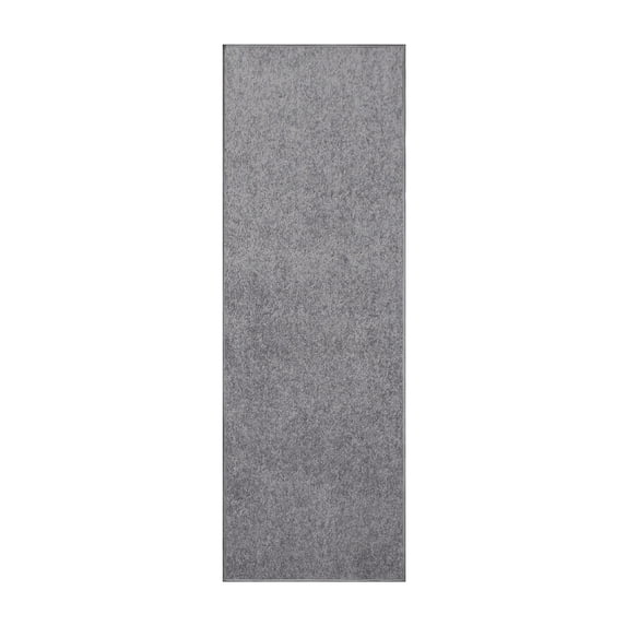 Furnish my Place Modern Plush Solid Color Rug - Grey, 2' x 24', Pet and Kids Friendly Rug. Made in USA, Runner, Area Rugs Great for Kids, Pets, Event, Wedding