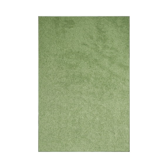 Furnish my Place Modern Plush Solid Color Rug - Lime Green, 10' x 11', Pet and Kids Friendly Rug. Made in USA, Rectangle, Area Rugs Great for Kids, Pets, Event, Wedding