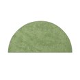 thumbnail image 1 of Furnish my Place Modern Plush Solid Color Rug - Lime Green, 30" x 60" Half Round, Pet and Kids Friendly Rug. Made in USA, Half Round, Area Rugs Great for Kids, Pets, Event, Wedding, 1 of 12