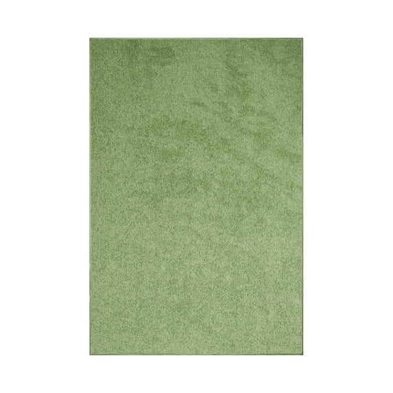 Furnish my Place Modern Plush Solid Color Rug - Lime Green, 8' x 15', Pet and Kids Friendly Rug. Made in USA, Rectangle, Area Rugs Great for Kids, Pets, Event, Wedding