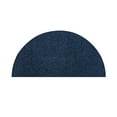 thumbnail image 1 of Furnish my Place Modern Plush Solid Color Rug - Navy, 42" x 84" Half Round, Pet and Kids Friendly Rug. Made in USA, Half Round, Area Rugs Great for Kids, Pets, Event, Wedding, 1 of 12