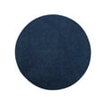 thumbnail image 1 of Furnishmyplace Modern Plush Solid Color Rug - Pet Friendly, Made in USA, Navy Area Rugs 9' Round, 1 of 12