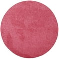 thumbnail image 1 of Furnish my Place Modern Plush Solid Color Rug - Pink, 2' Round, Pet and Kids Friendly Rug. Made in USA, Round, Area Rugs Great for Kids, Pets, Event, Wedding, 1 of 5