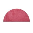 thumbnail image 1 of Furnish my Place Modern Plush Solid Color Rug - Pink, 42" x 84" Half Round, Pet and Kids Friendly Rug. Made in USA, Half Round, Area Rugs Great for Kids, Pets, Event, Wedding, 1 of 5