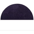 thumbnail image 1 of Furnish my Place Modern Plush Solid Color Rug - Purple, 18" x 36" Half Round, Pet and Kids Friendly Rug. Made in USA, Half Round, Area Rugs Great for Kids, Pets, Event, Wedding, 1 of 5