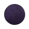 thumbnail image 1 of Furnish my Place Modern Plush Solid Color Rug - Purple, 2' Round, Pet and Kids Friendly Rug. Made in USA, Round, Area Rugs Great for Kids, Pets, Event, Wedding, 1 of 5