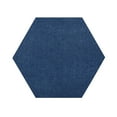 thumbnail image 1 of Furnishmyplace Modern Plush Solid Color Rug - Pet Friendly, Made in USA, Royal Blue Area Rugs 2' Hexagon, 1 of 12