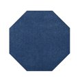 thumbnail image 1 of Furnish my Place Modern Plush Solid Color Rug - Royal, 6' Octagon, Pet and Kids Friendly Rug. Made in USA, Octagon, Area Rugs Great for Kids, Pets, Event, Wedding, 1 of 12