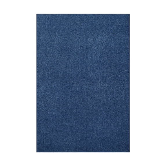 Furnishmyplace Modern Plush Solid Color Rug - Pet Friendly, Made in USA, Royal Blue Area Rugs 7' x 8'