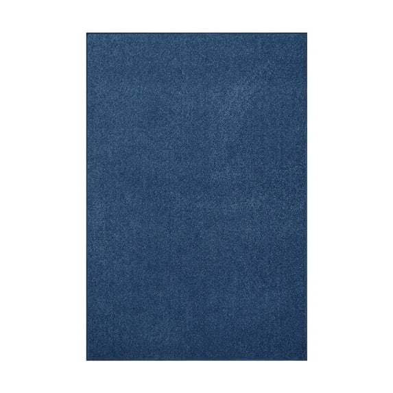 Furnishmyplace Modern Plush Solid Color Rug - Pet Friendly, Made in USA, Royal Blue Area Rugs 7' x 9'