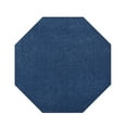 thumbnail image 1 of Furnishmyplace Modern Plush Solid Color Rug - Pet Friendly, Made in USA, Royal Blue Area Rugs 9' Octagon, 1 of 12