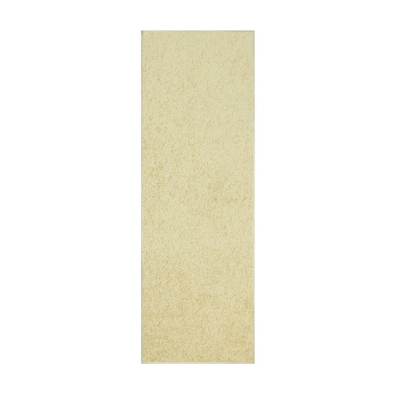 Furnishmyplace Modern Plush Solid Color Rug - Pet Friendly, Made in USA, Yellow Area Rugs 2' x 38'
