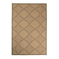 thumbnail image 1 of Furnish My Place Outdoor Collection Trellis Diamond Rug - 2 ft. x 3 ft. Neutral, Geometric Rug with Water Proof Surface for Living Room, Garden, Patio, 1 of 7