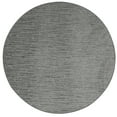 thumbnail image 1 of Furnishmyplace Abstract Contemporary Stripes Plush - Easy Fit Light Grey, Area Rug 3' Round, 1 of 4