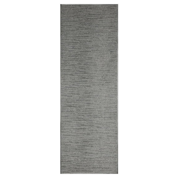 Furnishmyplace Abstract Contemporary Stripes Plush - Easy Fit Light Grey, Area Rug 3' x 38'