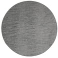 thumbnail image 1 of Furnishmyplace Abstract Contemporary Stripes Plush - Easy Fit Light Grey, Area Rug 5' Round, 1 of 4