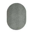 thumbnail image 1 of Furnishmyplace Abstract Contemporary Stripes Plush - Easy Fit Light Grey, Area Rug 5' x 7' Oval, 1 of 4