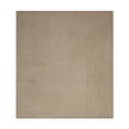 thumbnail image 1 of Furnishmyplace Abstract Geometrical Honeycomb Textured Modern Valid Brown, Area Rug 8' x 8', 1 of 12
