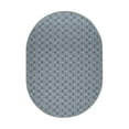 thumbnail image 1 of Furnishmyplace Abstract Indoor/Outdoor Commercial  Color Rug - Grey, Area Rugs 10' x 12' Oval, 1 of 6