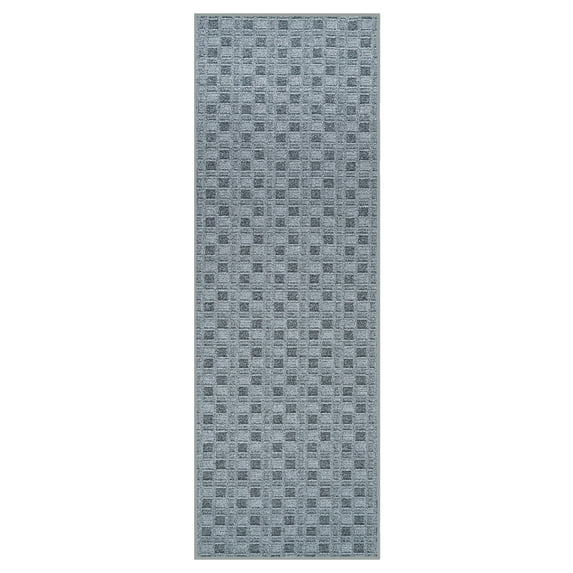 Furnishmyplace Abstract Indoor/Outdoor Commercial Color Rug - Grey, Area Rugs 2' x 10'