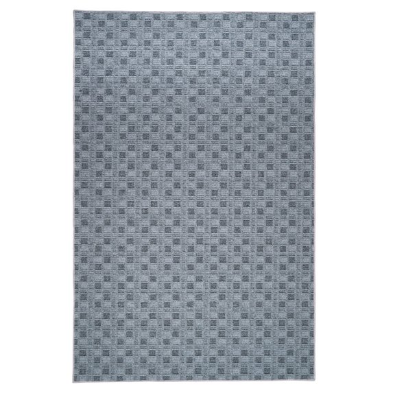 Furnishmyplace Abstract Indoor/Outdoor Commercial Color Rug - Grey, Area Rugs 4' x 5'