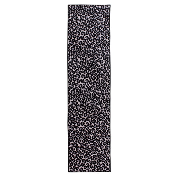 Furnishmyplace Cheetah Go Getter Area Rug for Living Room, Dining Room, Kids 3' x 10' - Natural/Criss Cross