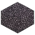 thumbnail image 1 of Furnishmyplace Cheetah Go Getter Area Rug for Living Room, Dining Room, Kids 6' Hexagon - Natural/Criss Cross, 1 of 5